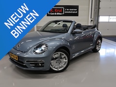 Volkswagen Beetle Cabriolet - 1.4 TSI Denim Sportstoelen Xenon Automaat Fender App connect LED PDC Navigatie 18 inch Win