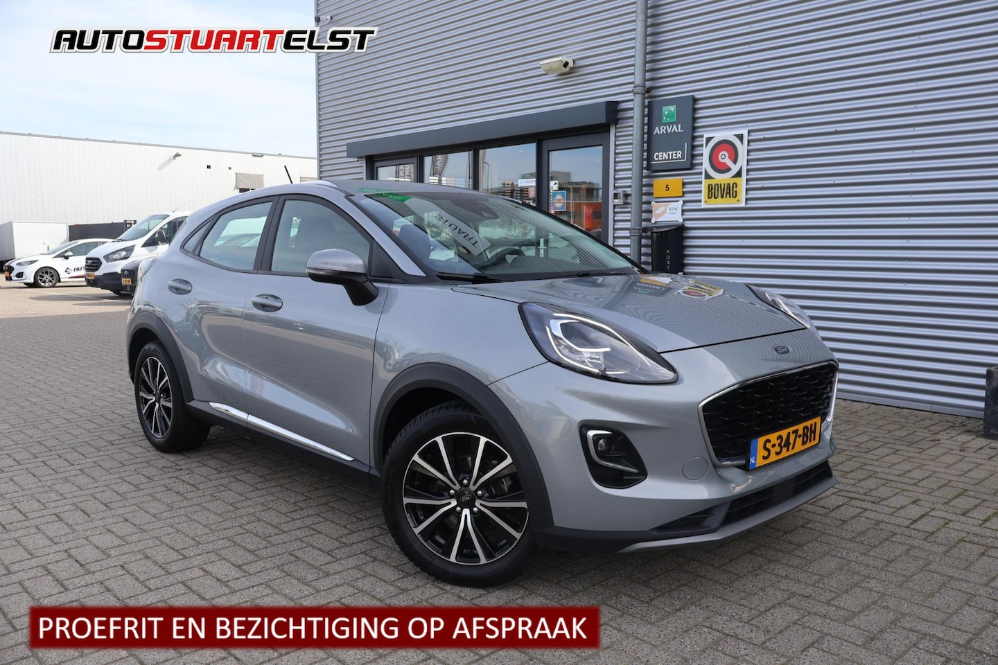 Ford Puma - 1.0 Hybrid Titanium 1e Eigenaar | Volledig Onderh | NAP | BTW | Navi | DAB | Cruise | Bots - AutoWereld.nl