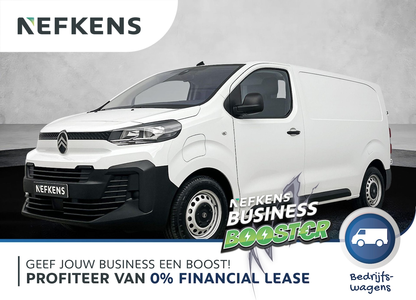 Citroën ë-Jumpy - EV 75 KWh 136 pk L2 | 0% Rente | 3-Persoons  | Parkeersensoren | Bluetooth - AutoWereld.nl