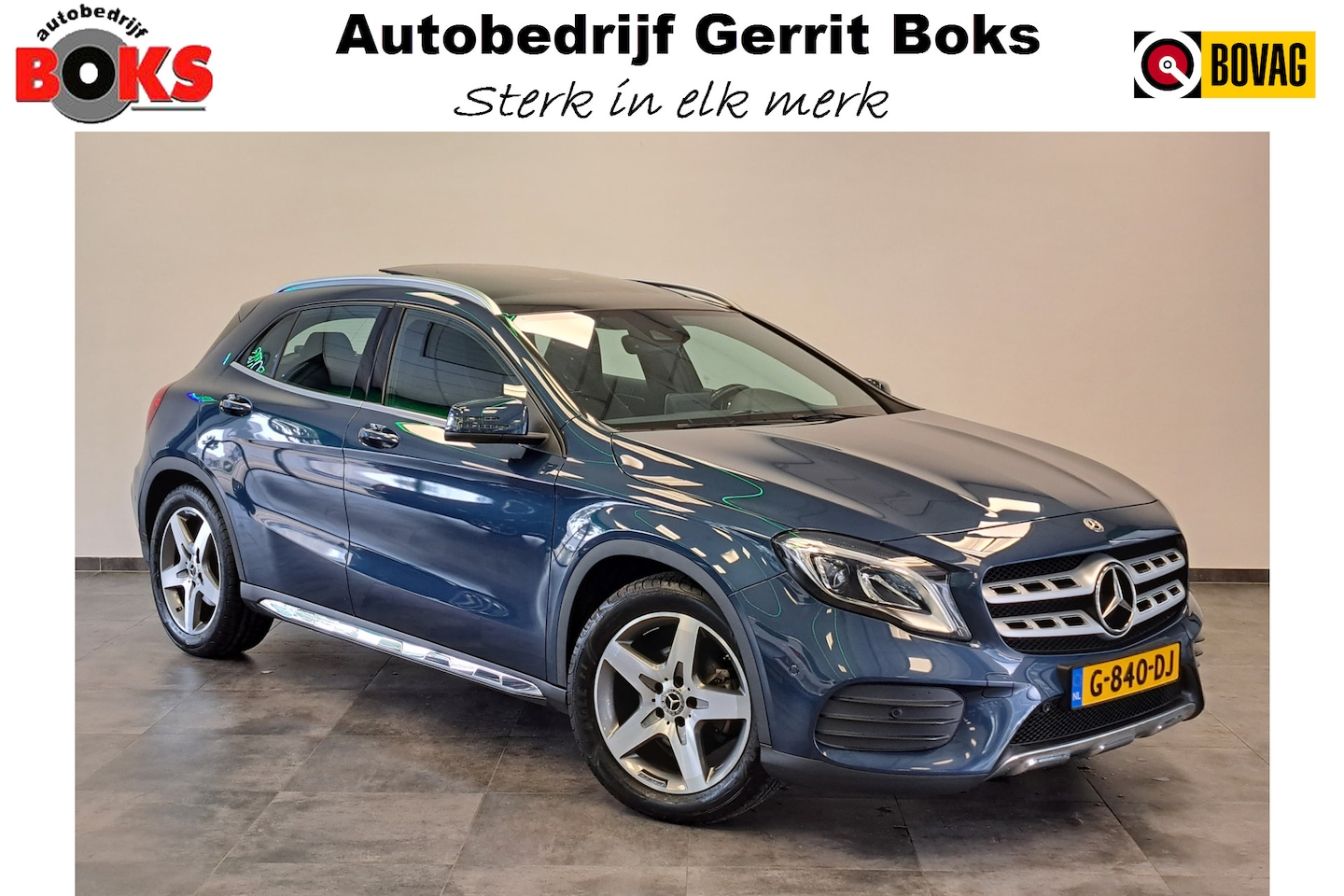 Mercedes-Benz GLA-Klasse - 180 Business Solution AMG Panoramadak Clima Cruise Navigatie camera 18"LM - AutoWereld.nl