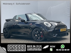 MINI Cabrio - 2.0 John Cooper Works 232PK Chili Carplay HUD Camera Harman/Kardon Leer Keyless Uitstralin