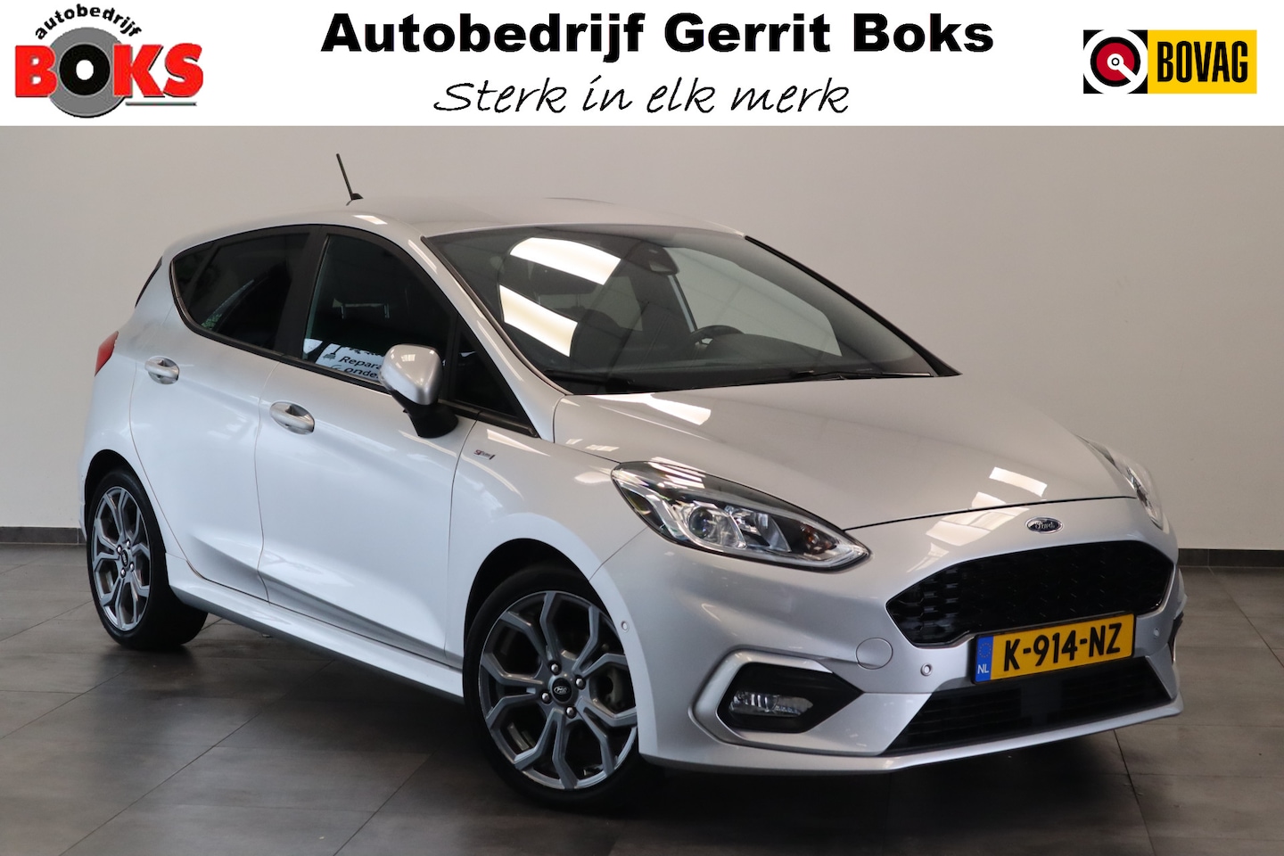 Ford Fiesta - 1.0 EcoBoost ST-Line X Navigatie B&O geluidsinstallatie 17LMV Cruise Control stoel/ stuurv - AutoWereld.nl