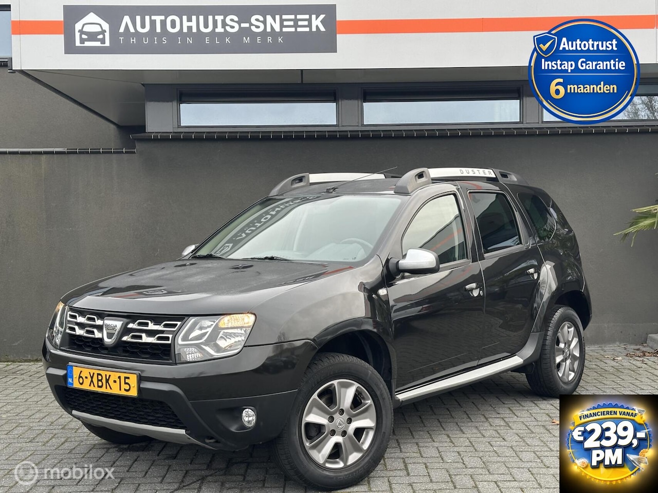Dacia Duster - 1.2 TCe 4x2 Lauréate garantie / Nap / Onderhoud - AutoWereld.nl