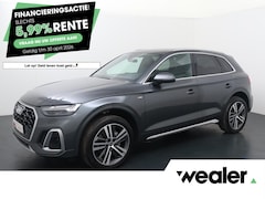 Audi Q5 - 50 TFSI e S edition | 299 PK | SoH 100% | Adaptive cruise control | Dodehoek detectie | Cl