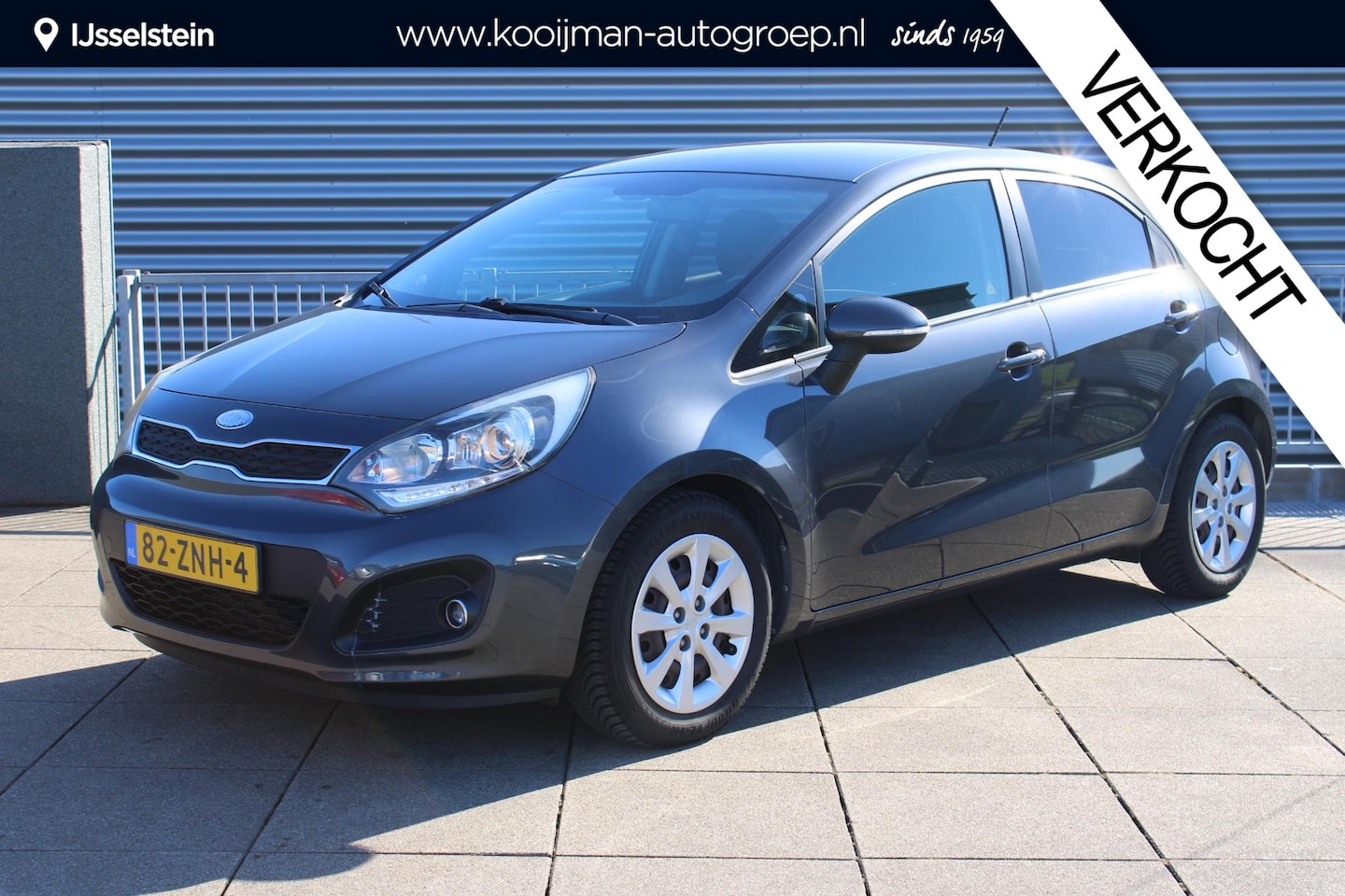 Kia Rio - 1.2 CVVT Super Pack TREKHAAK, CRUISE CONTROL, AIRCO, METALLIC - AutoWereld.nl