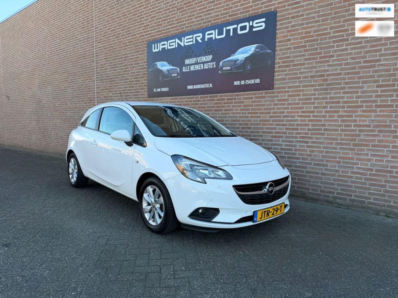 Opel Corsa - 1.2 EcoFlex Selection Groot-scherm PDC Stoel+Stuurverwarming Airco Cruise-control Achterui - AutoWereld.nl