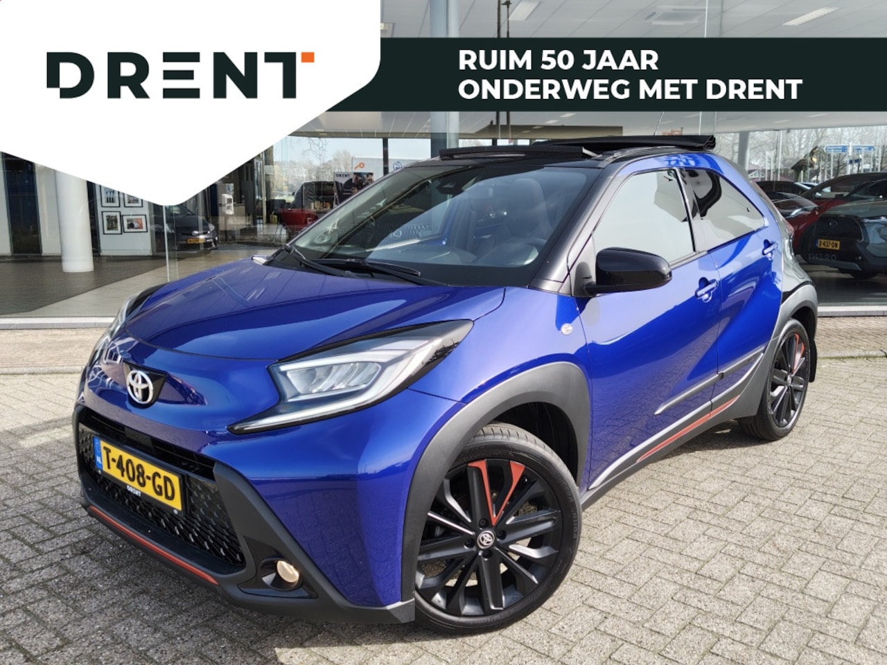 Toyota Aygo X - 1.0 VVT-i S-CVT Premium | Elekt. Vouwdak | JBL | Navi | Sensoren - AutoWereld.nl