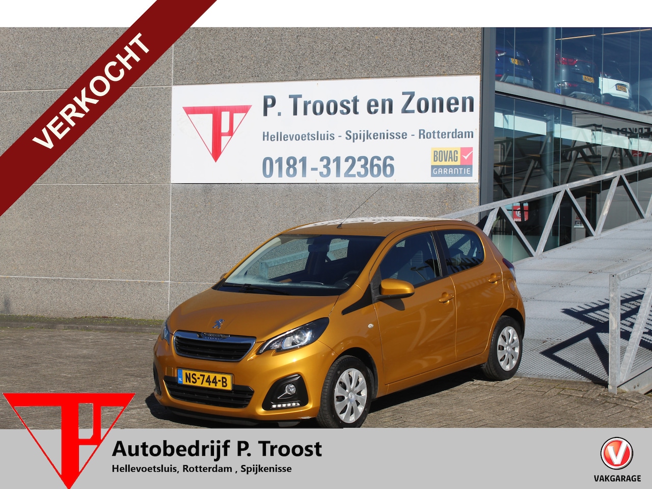 Peugeot 108 - 1.0 e-VTi Airco/Trekhaak/Elektrische ramen/Centrale deurvergrendeling afstandbed. - AutoWereld.nl