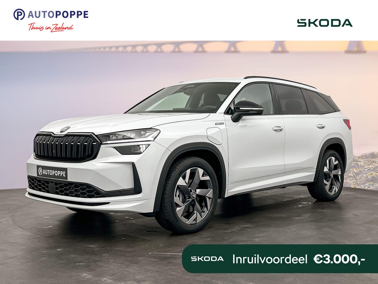 Skoda Kodiaq - Sportline Business 1.5 TSI PHEV 150 kW / 204 PK SU - AutoWereld.nl
