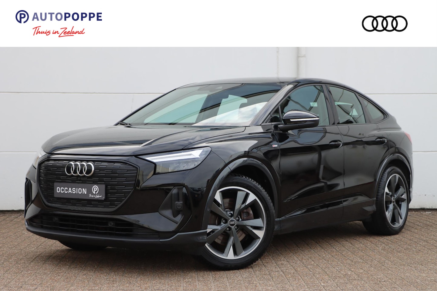 Audi Q4 Sportback e-tron - 40 S edition 204pk | Camera | Stoelverwarming | Adaptive - AutoWereld.nl