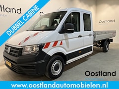 Volkswagen Crafter - 35 2.0 TDI L4 DC Dubbel Cabine RWD 140 PK Open Laadbak / Euro 6 / Trekhaak 3.000 KG / Airc