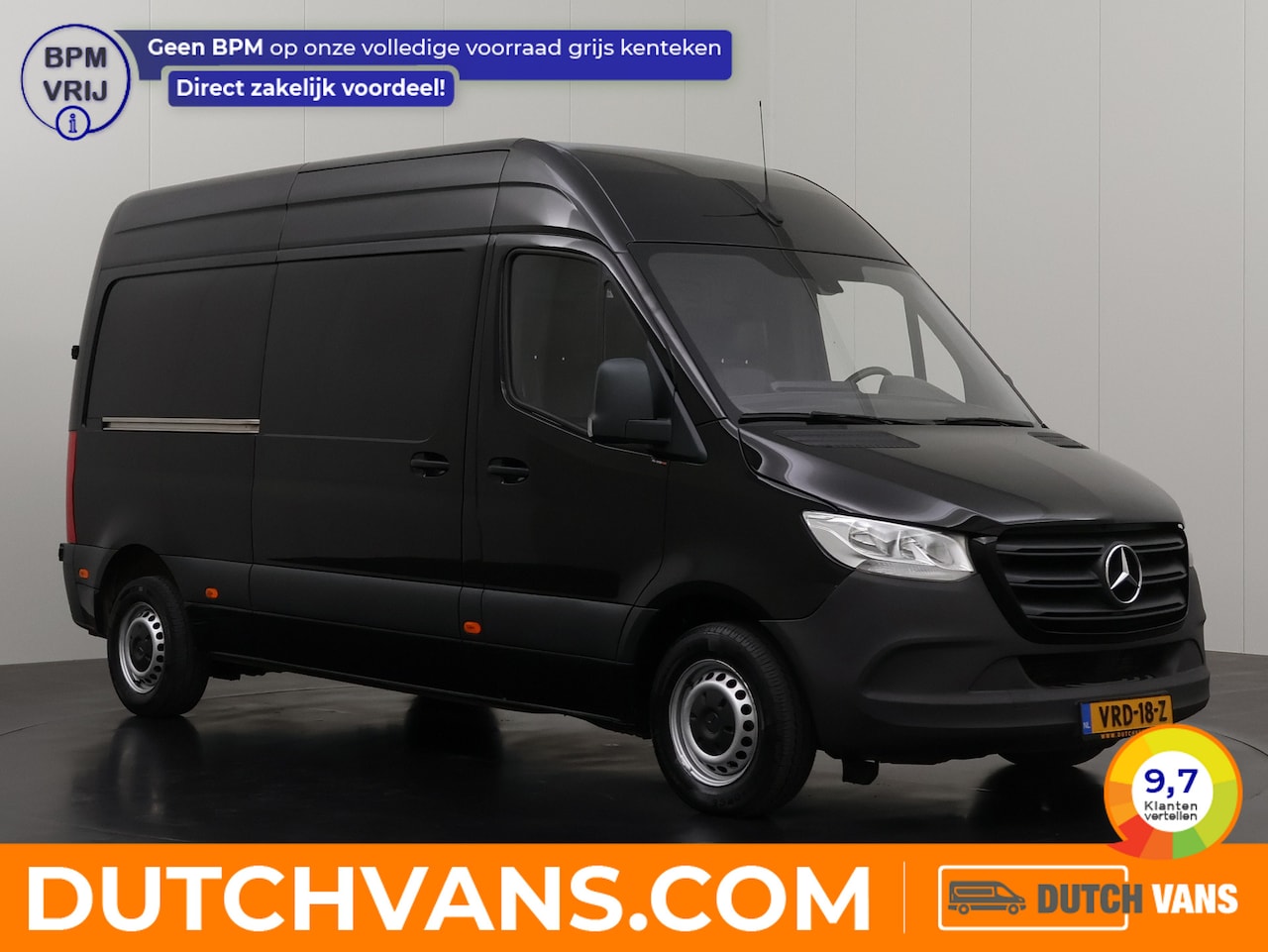 Mercedes-Benz Sprinter - 314CDI L2H2 | Multimedia | Trekhaak | CAmera | 3-Zits | Airco | Cruise | Betimmering - AutoWereld.nl
