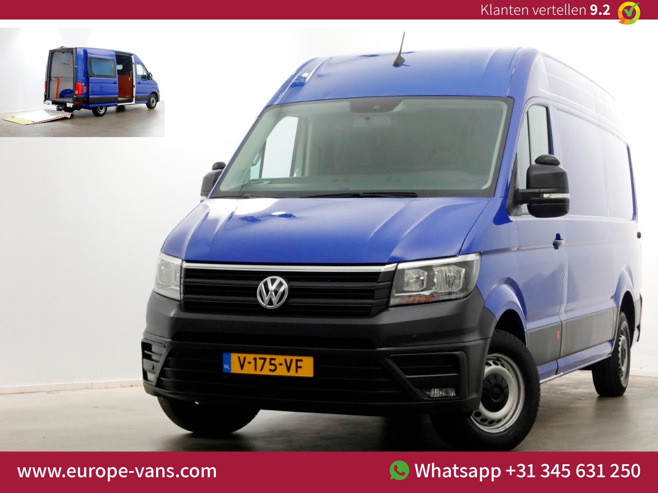 Volkswagen Crafter - 35 2.0 TDI E6 L3H3 (L2H2) Comfortline Airco/Camera/Laadklep 05-2019 - AutoWereld.nl