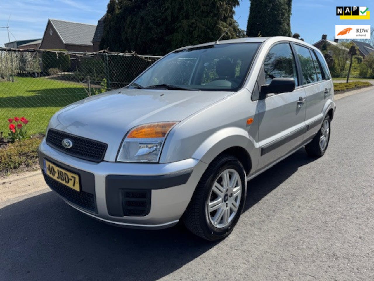 Ford Fusion - 1.4-16V AIRCO / CARPLAY / 5 DEURS / ELEKTRISCHE RAMEN - AutoWereld.nl