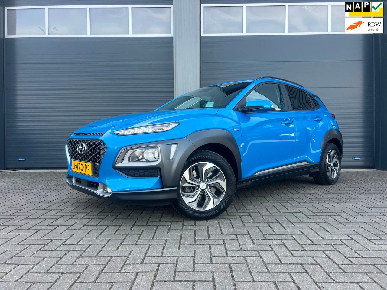 Hyundai Kona - 1.6 GDI HEV Fashion|HUD|DAB+|Automaat|Camera - AutoWereld.nl