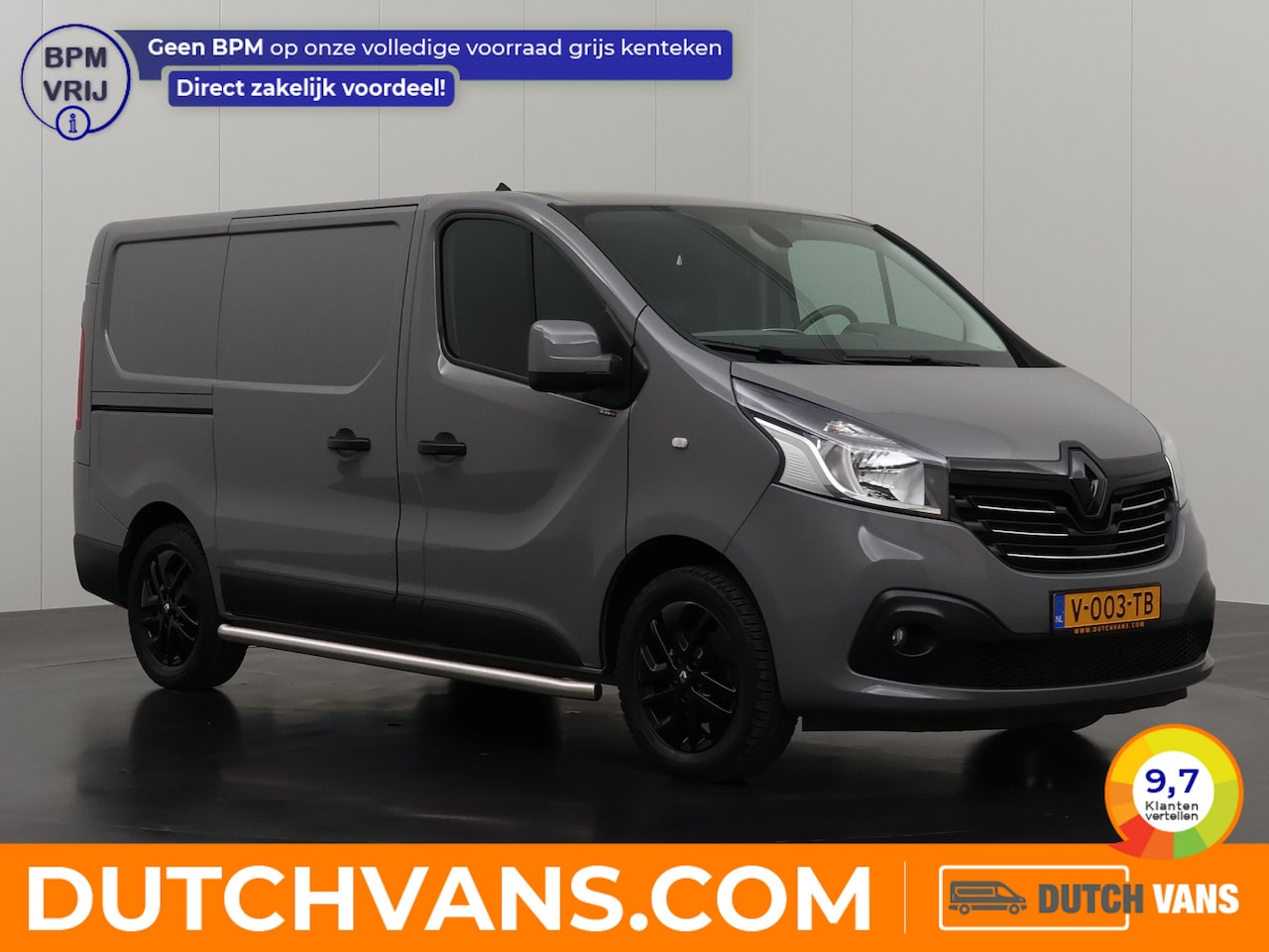 Renault Trafic - 1.6DCi 145PK Sport | 2xSchuifdeur | Navigatie | Camera | Airco | Cruise | Trekhaak | 3-Zit - AutoWereld.nl
