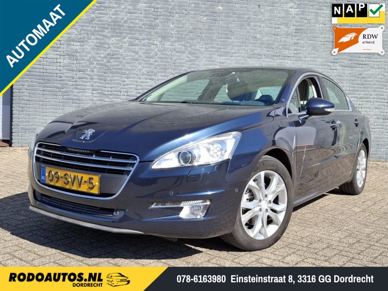 Peugeot 508 - 1.6 THP Allure Automaat Navi/Leder/Cruise ✅ - AutoWereld.nl