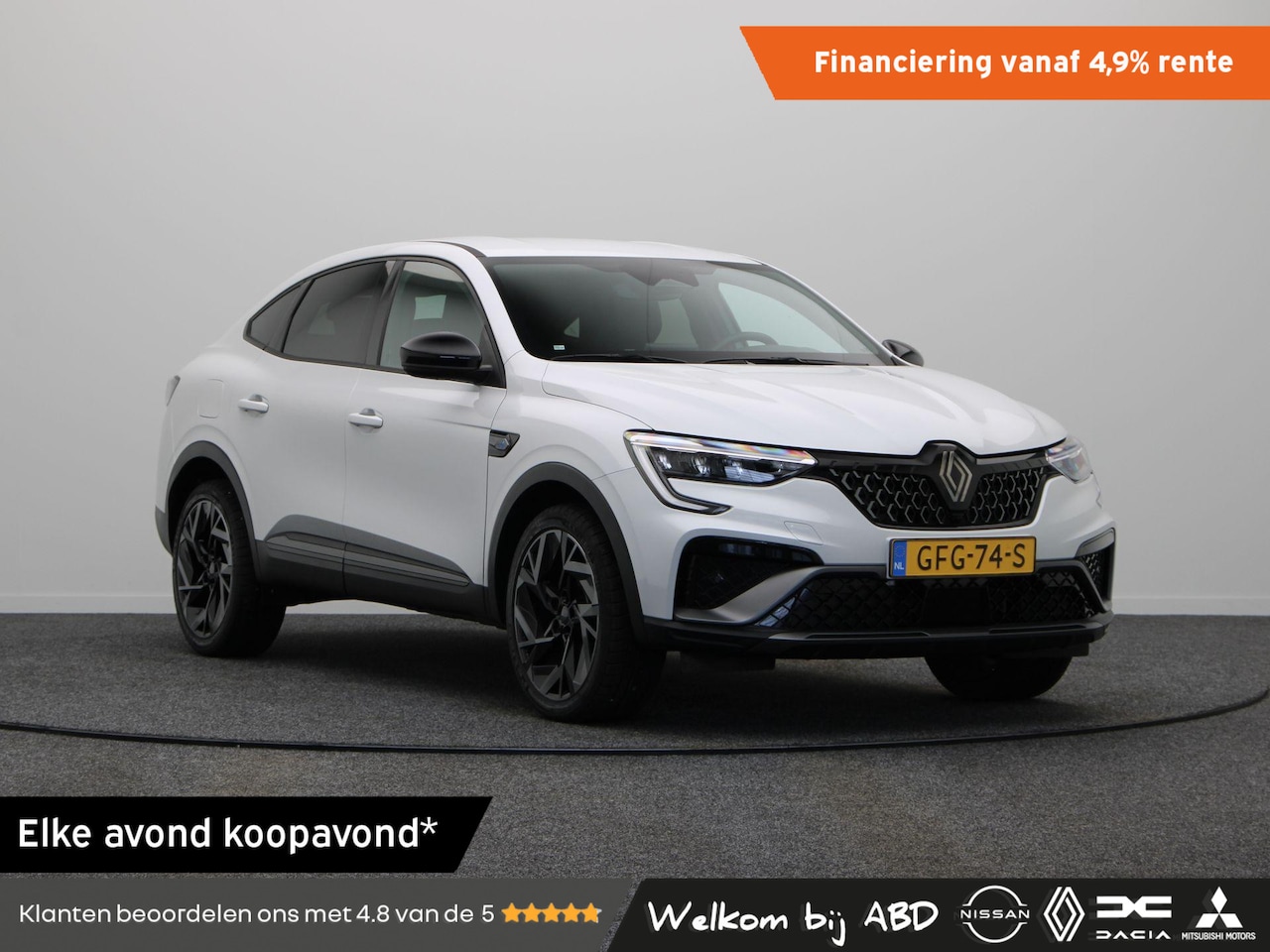 Renault Arkana - E-Tech full hybrid 145pk esprit Alpine | Elek. bedienbare stoelen | Stoel- en stuurwielver - AutoWereld.nl