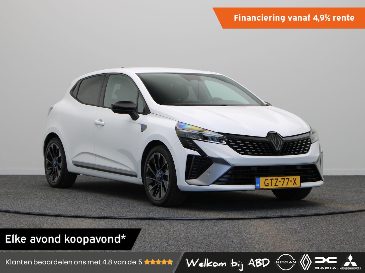 Renault Clio - E-Tech Full Hybrid 145pk esprit Alpine | BOSE | Stoel- en stuurwielverwarming | Adaptieve - AutoWereld.nl