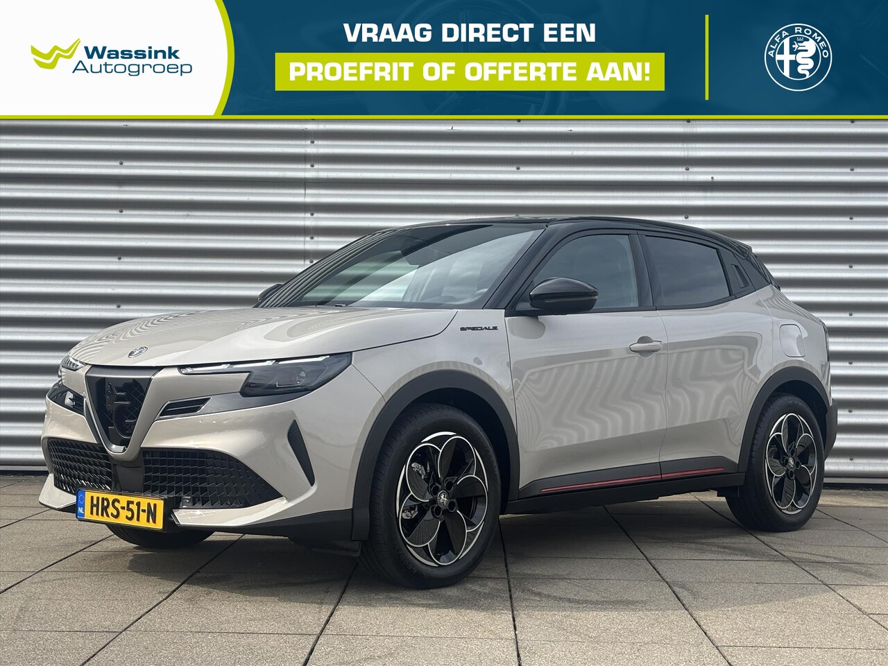 Alfa Romeo Junior - 54 kWh 156pk Elettrica Speciale Navigatie | Panorama Dak | Camera | Pack Techno - AutoWereld.nl