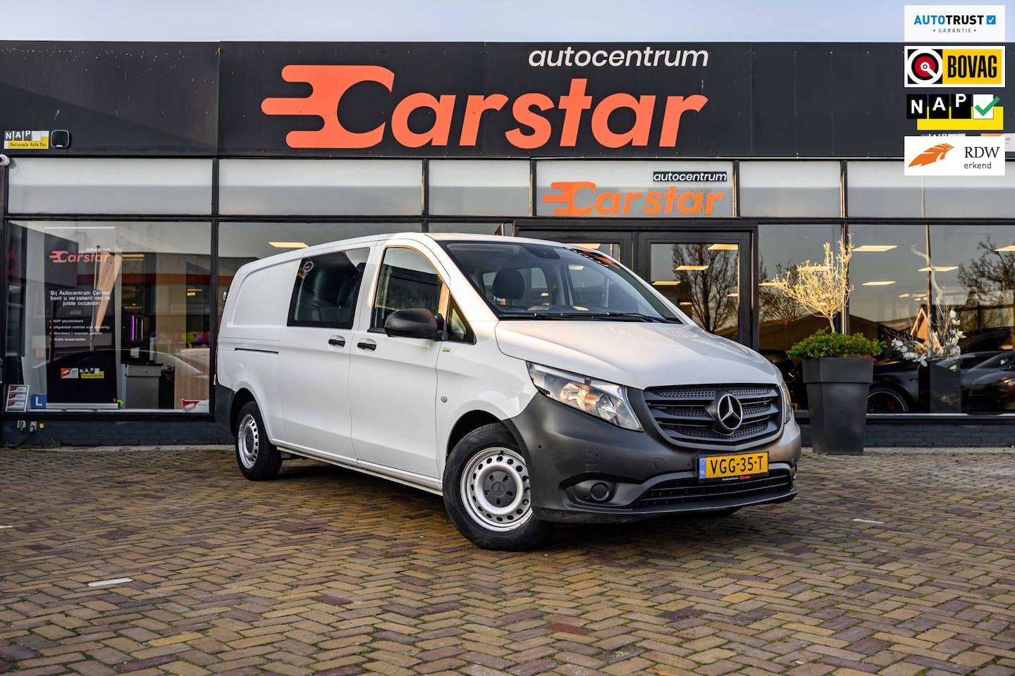 Mercedes-Benz Vito - 111 CDI Extra Lang DC Comfort|Dubbel|Facelift| - AutoWereld.nl