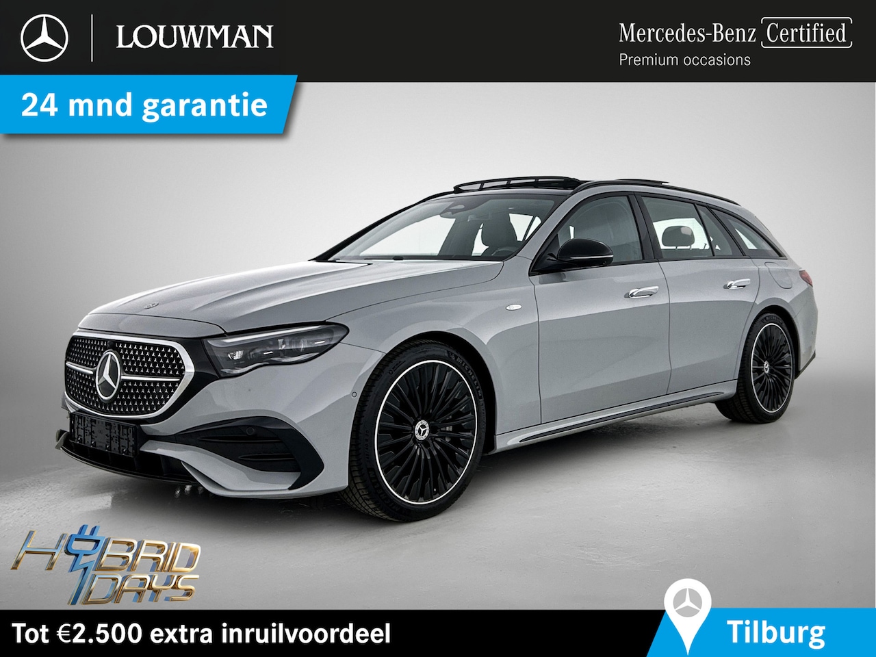 Mercedes-Benz E-klasse Estate - 300 e AMG Plug-In Hybride | AMG Line | Night Pakket | Trekhaak | MBUX Superscreen | Panora - AutoWereld.nl