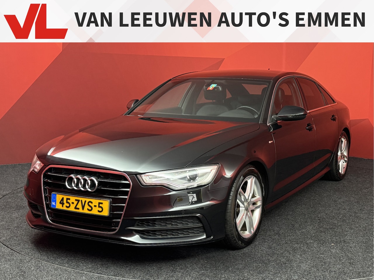 Audi A6 Limousine - 2.0 TFSI | 2x S line | Led | Media | Automaat | Navi | Trekhaak | - AutoWereld.nl
