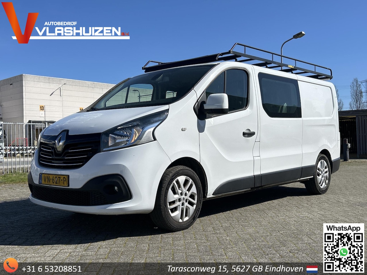 Renault Trafic - 1.6 dCi T29 L2H1 DC Turbo2 Energy | € 8.950,- MARGE! | Airco | Cruise | Navi | PDC | Imper - AutoWereld.nl