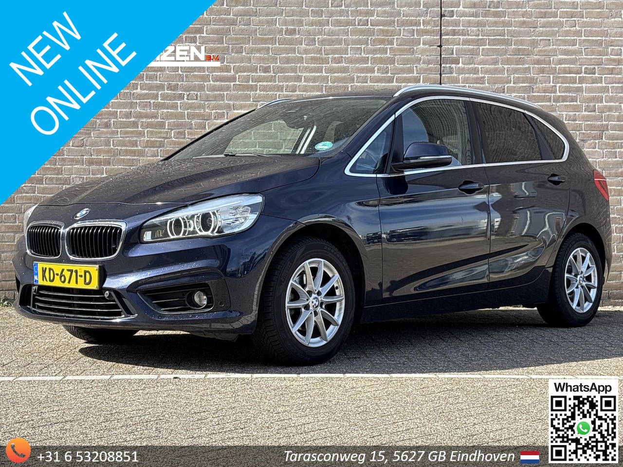 BMW 2-serie Active Tourer - 216i Centennial High Executive Ketting hoorbaar | Climate | Cruise | Navi | PDC | - AutoWereld.nl