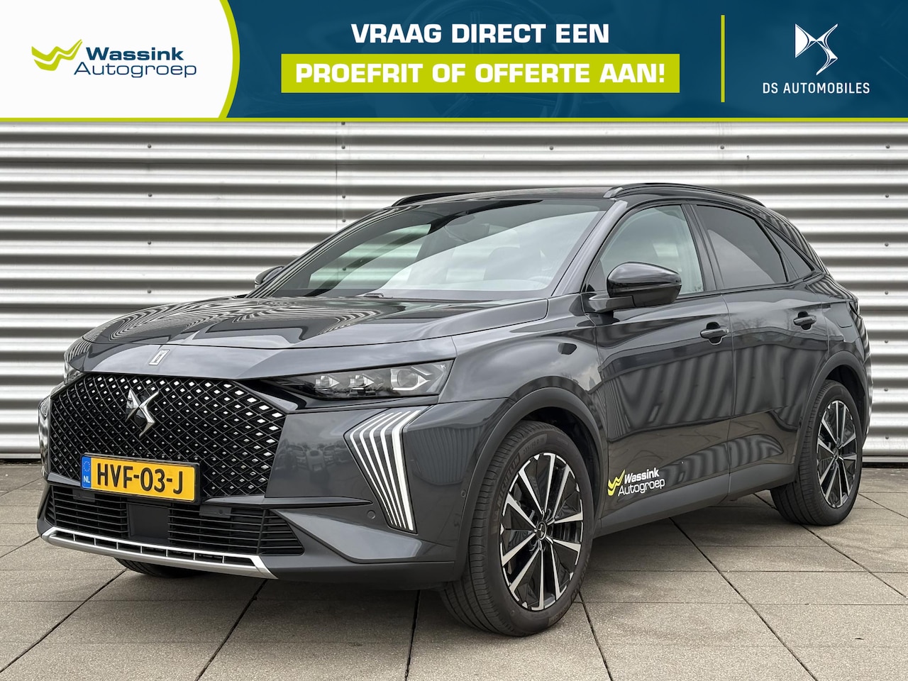 DS 7 - 1.6 E-TENSE PHEV 225pk Automaat Ligne Business Pack Comfort | Navigatie | Camera | Voorraa - AutoWereld.nl