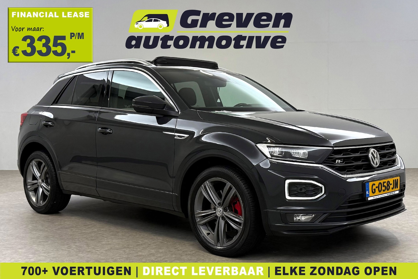 Volkswagen T-Roc - 1.5 TSI 150PK R-Line | Pano | Sfeer | Virtual | Carplay | LED | Adap. Cruise | Parkeersens - AutoWereld.nl