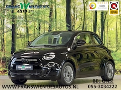Fiat 500 - Icon 42 kWh | Navigatie | Cruise Control | 16" Lichtmetaal | Lane Assist | Apple Carplay |
