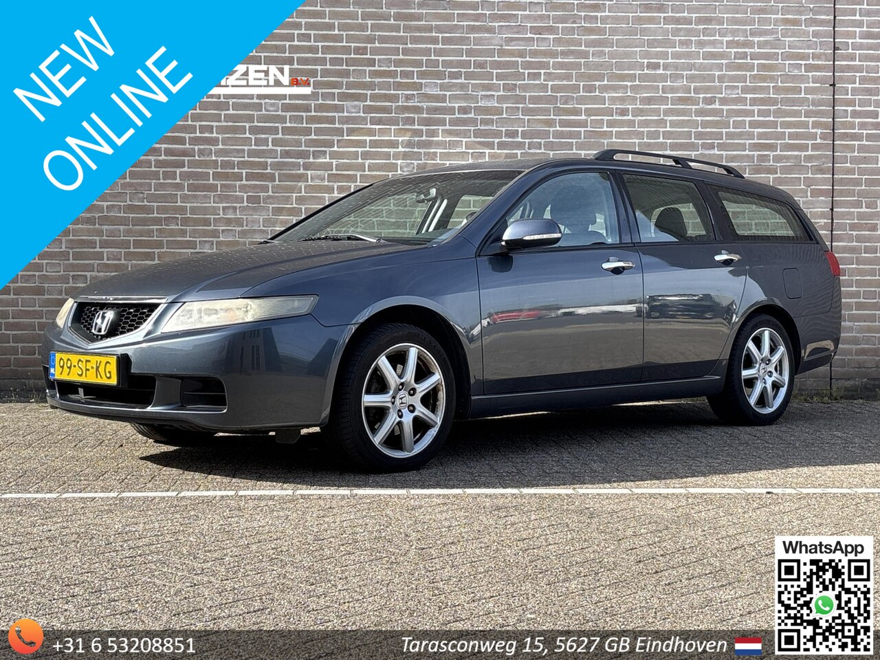 Honda Accord Tourer - 2.2 CTDi Sport | Leder | Climate - AutoWereld.nl