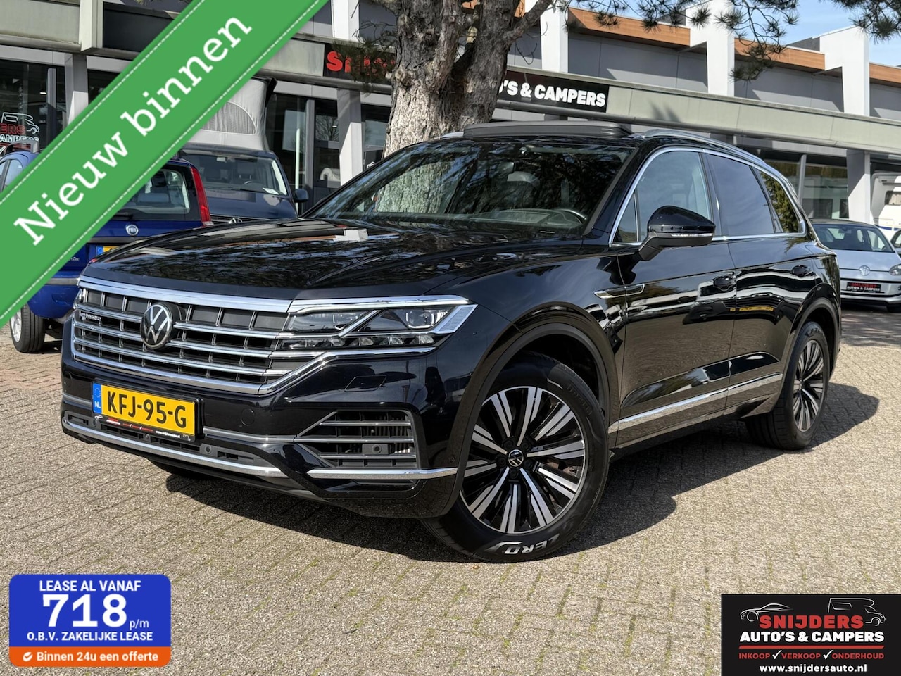 Volkswagen Touareg - 3.0 TSi eHybrid 4MOTION trekhaak Full option - AutoWereld.nl