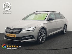 Skoda Superb Combi - 1.4 TSI iV Sportline Business PHEV 218pk Dealer O.H. | Trekhaak Af Fabriek | Panodak | Ada