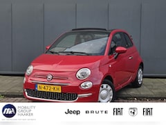 Fiat 500 C - Hybrid RED Cabrio | Apple-Android | Parkeersensoren | Cruise Control