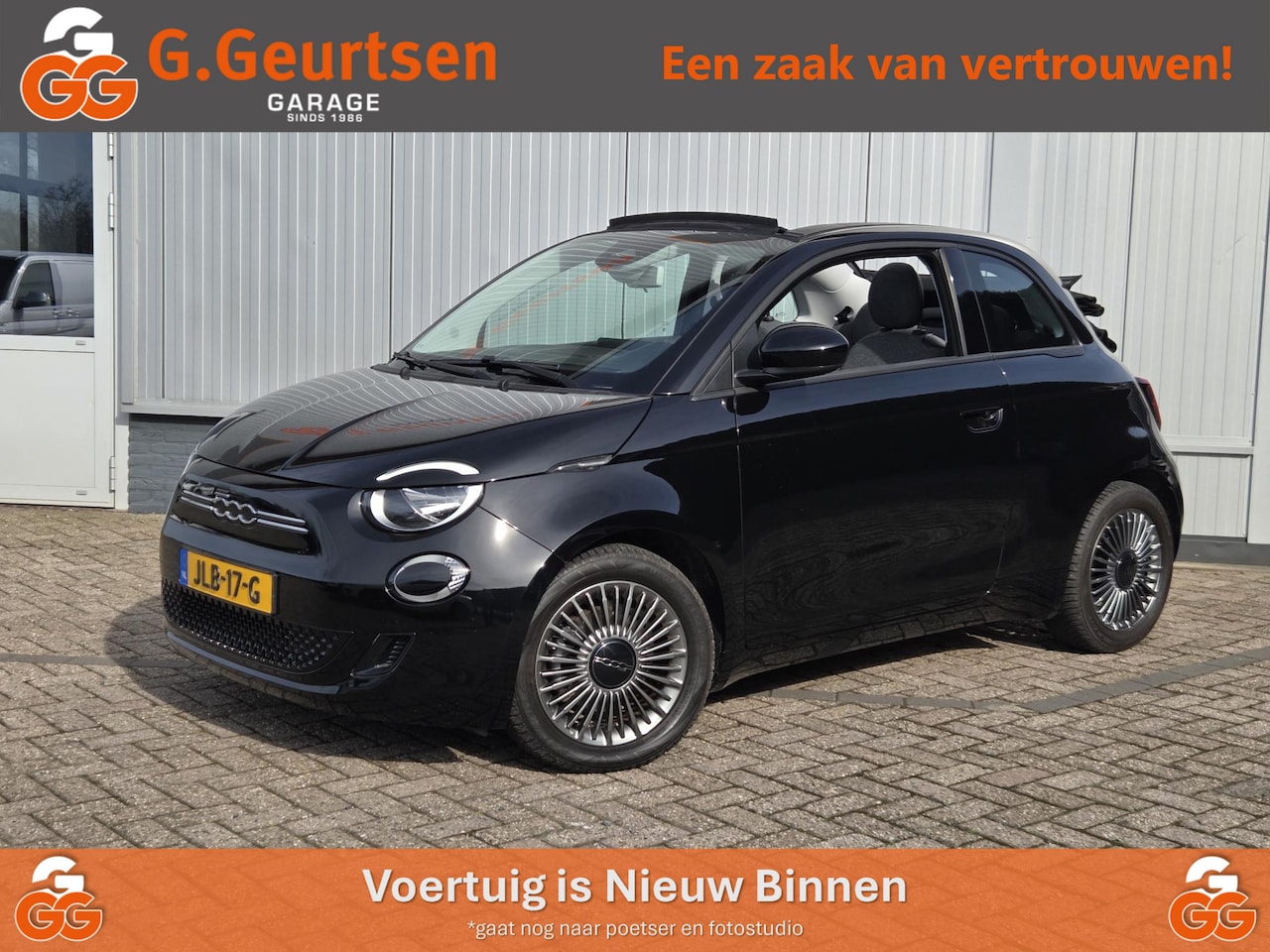 Fiat 500 C - Passion 42 kWh, Zeer leuke cabrio in nette staat! - AutoWereld.nl