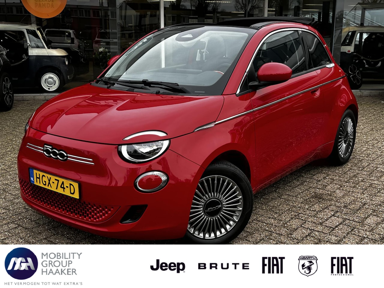 Fiat 500 C - 42 kWh Cabrio | Carplay | Cruise control | - AutoWereld.nl