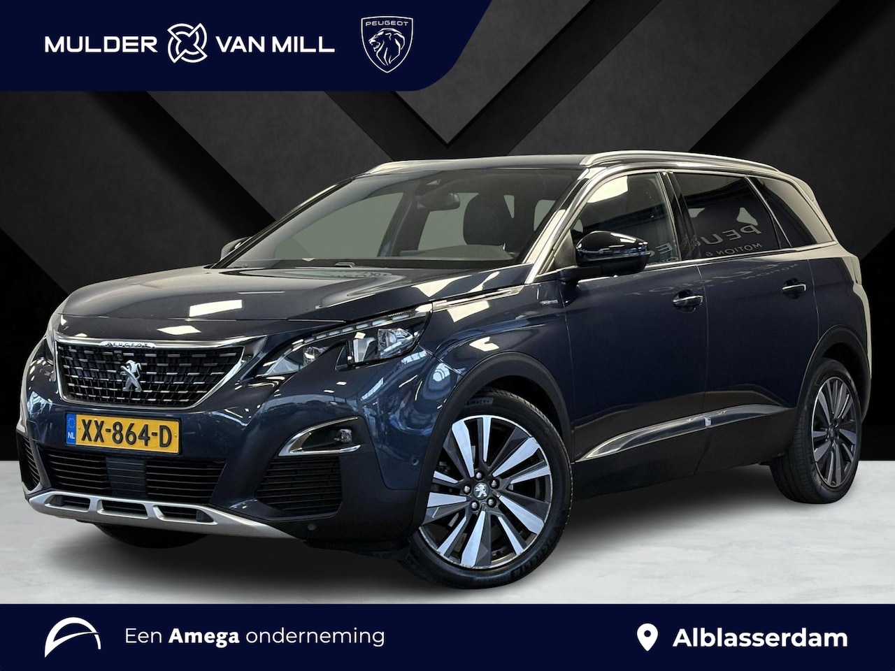 Peugeot 5008 - GT-Line 1.6 Turbo 180pk EAT8 | NAPPA LEDER | FOCAL HIFI | STOELMASSAGE | 360° CAMERA | 7-Z - AutoWereld.nl