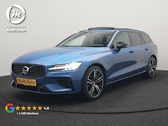 Volvo V60 - T6 Recharge AWD R-Design PHEV 340pk Dealer O.H. | Trekhaak Af Fabriek | Panodak | Adaptive