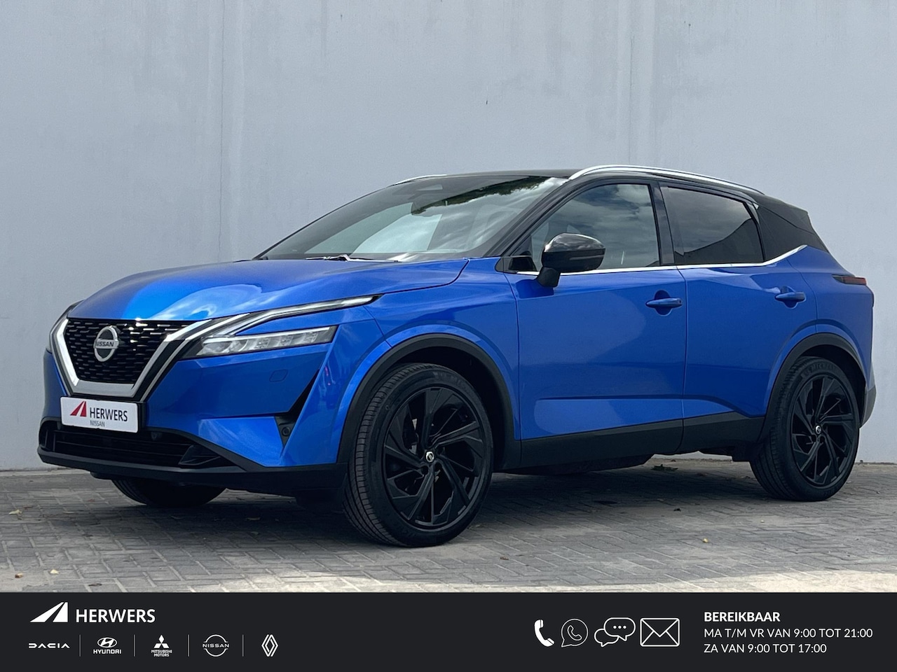 Nissan Qashqai - 1.3 MHEV Xtronic Tekna Plus Automaat / Cold pack / Panoramadak / HUD / Stuur-, Stoel en vo - AutoWereld.nl