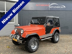 Jeep 4x4 CJ - CJ5 1979 CJ 5 Trekhaak 7261 KM APK VRIJ Helemaal gerestaureerd alles is vernieuwd
