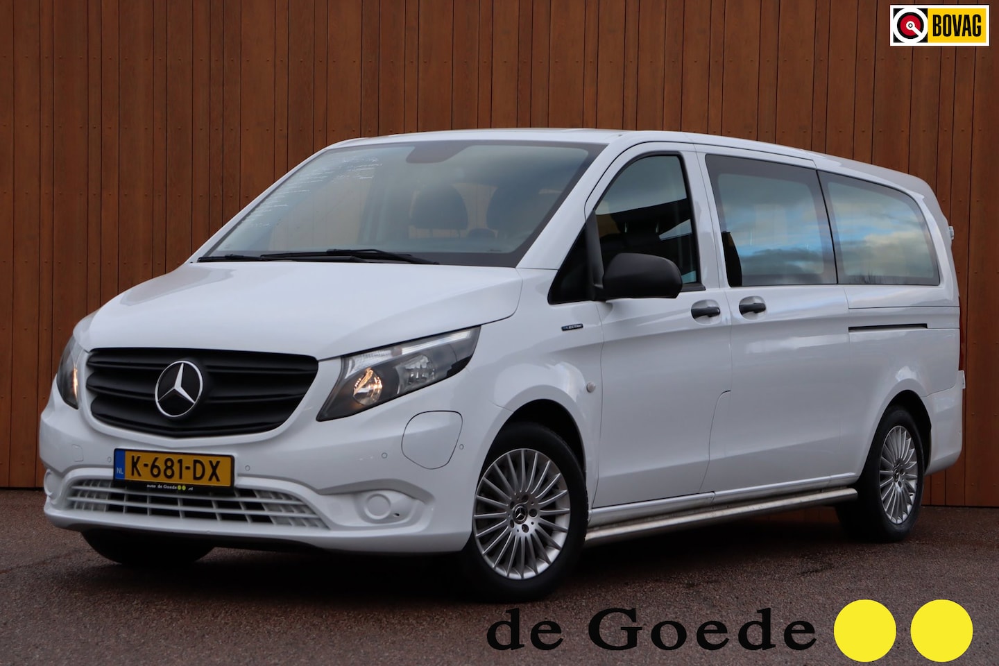 Mercedes-Benz eVito Tourer - PRO L3 350km l.vloerrail+9-persoons snelladen el.deuren leer+vw 47.940,-incl - AutoWereld.nl