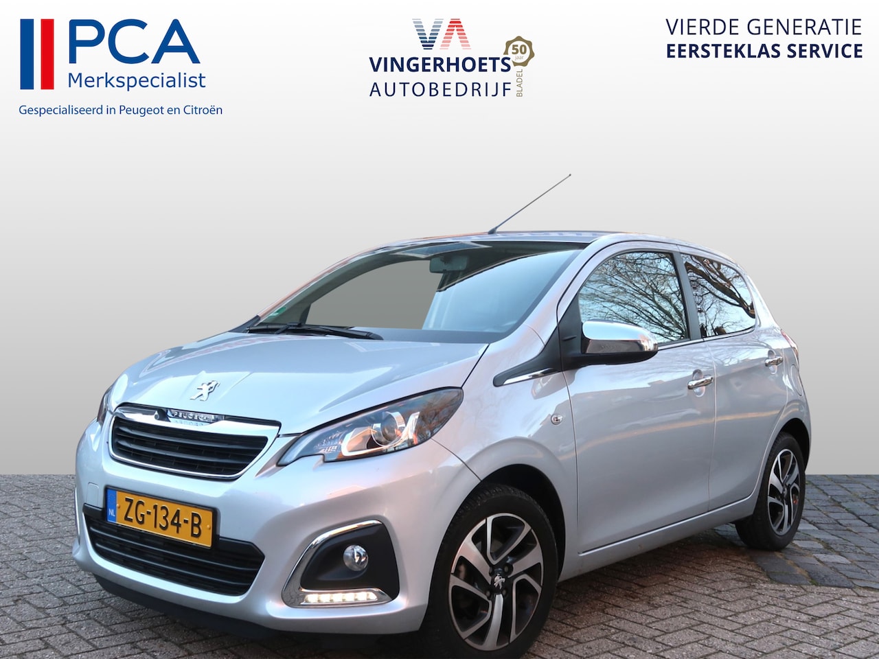 Peugeot 108 - 1.0 e-VTi Allure 73 Pk. 5-Deurs Climate Control * Begrenzer * L.M. Velgen * Telefoonkoppel - AutoWereld.nl