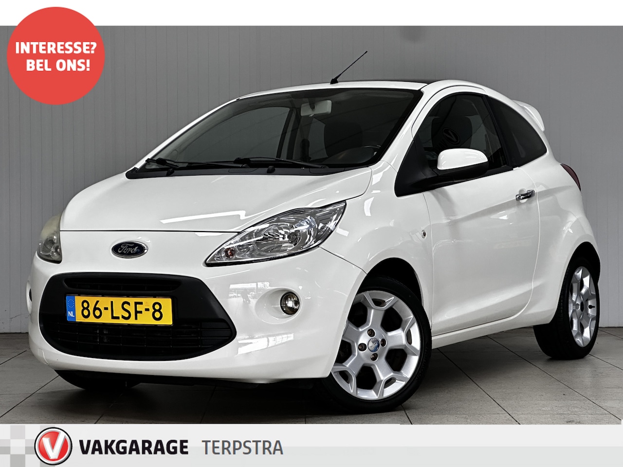 Ford Ka - 1.2 Titanium X/ Historie!/ Pano-Dak!/ 16''LMV/ Clima/ Radio-CD+AUX/ Elek.Pakket/ C.V. Afst - AutoWereld.nl