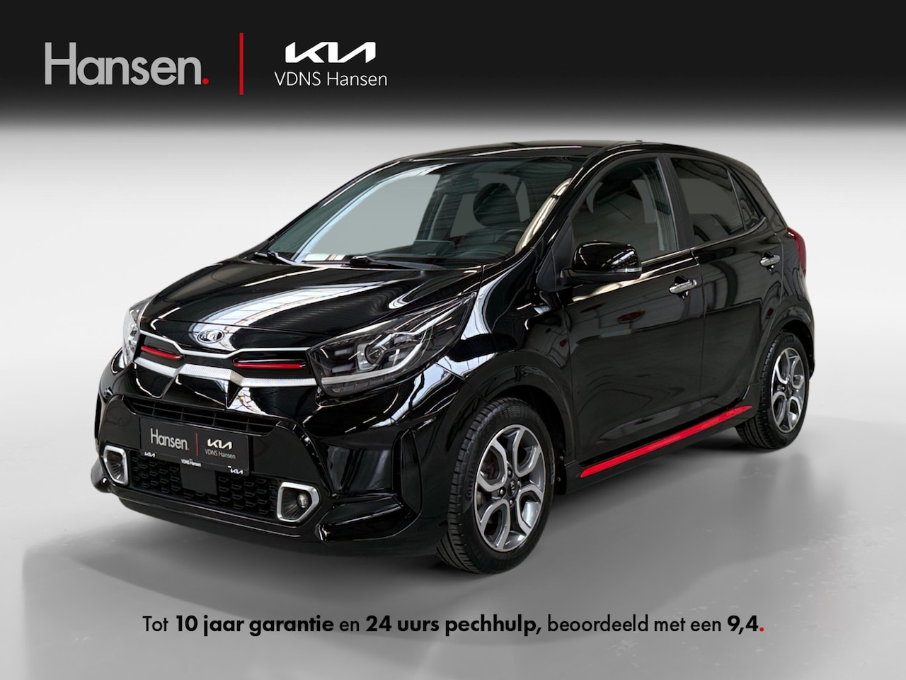 Kia Picanto - 1.0 DPi GT-Line I Leder I Navi I Cruise Control I Camera - AutoWereld.nl