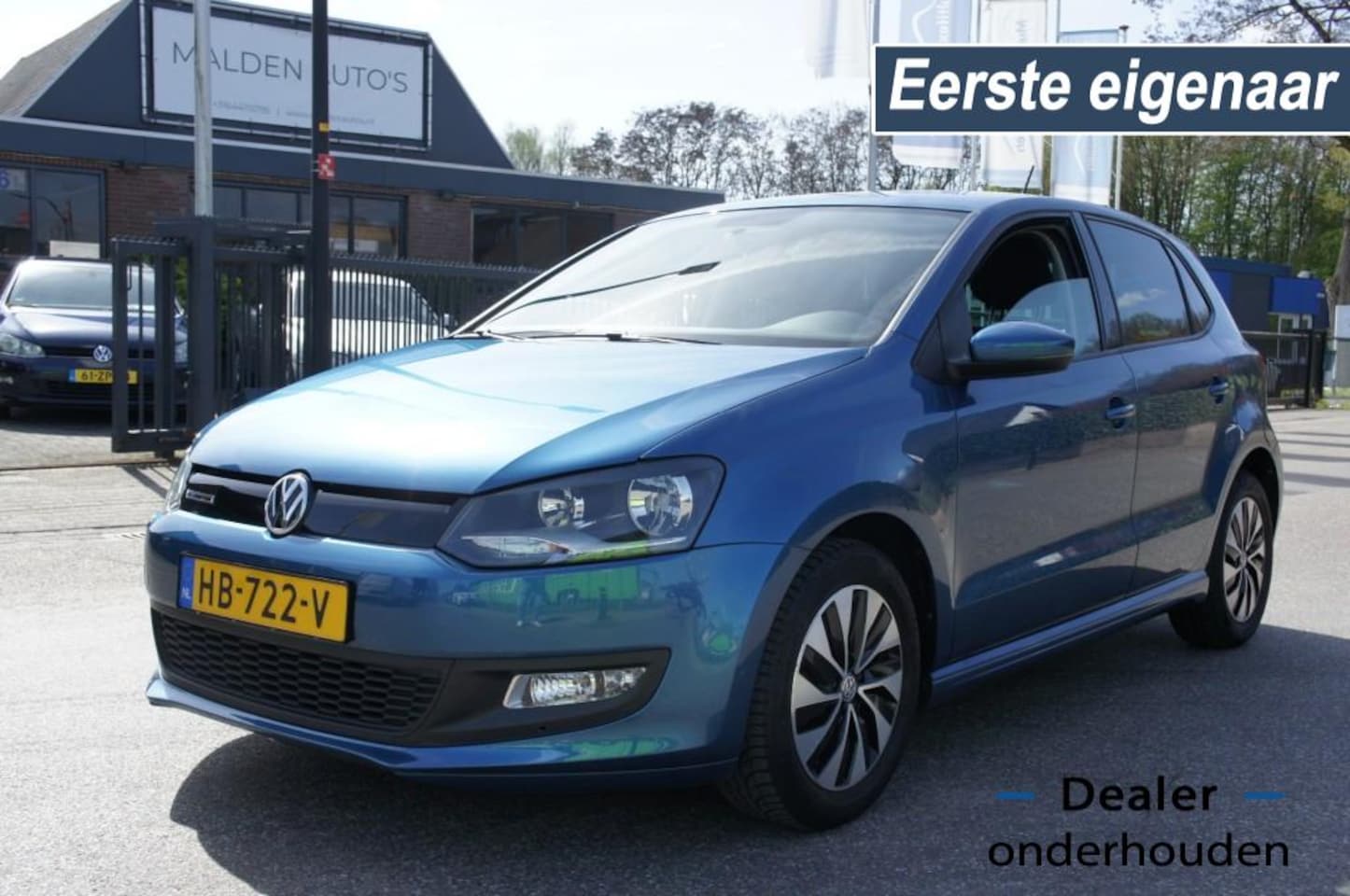 Volkswagen Polo - 1.0 BLUEM. EDITION 1eEIG NAVI/ALARM/CRUISE/LMV PERFECTE STAAT - AutoWereld.nl