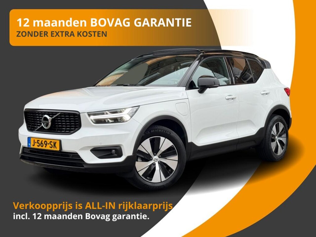 Volvo XC40 - 1.5 T4 RECHARGE R-DESIGN PANODAK/HenK/LED/2-TONE/NL-AUTO/1E EIG. - AutoWereld.nl