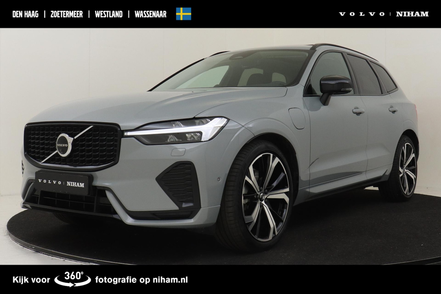 Volvo XC60 - T8 PLUG-IN HYBRID AWD ULTRA DARK -PANO.DAK|BOWERS&WILKINS|GEVENT.LEDER+MASSAGE|360°CAM|LUC - AutoWereld.nl