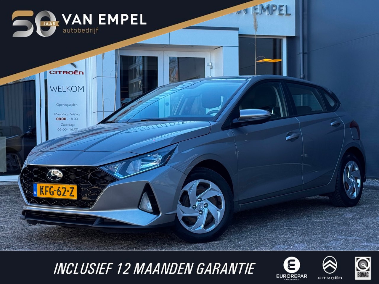 Hyundai i20 - 1.0 T-GDI Comfort | Camera | Navi By App | Stoel + Stuurverwarming | DAB | Cruise Control - AutoWereld.nl